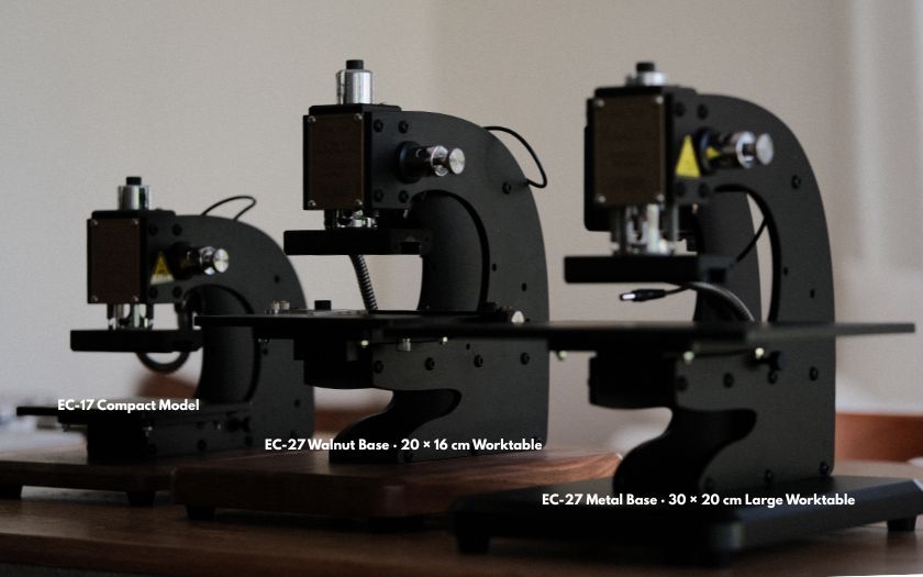 EC-17 vs EC-27: How to Choose the Right Hot Foil Stamping Machine for Your Leather Workshop