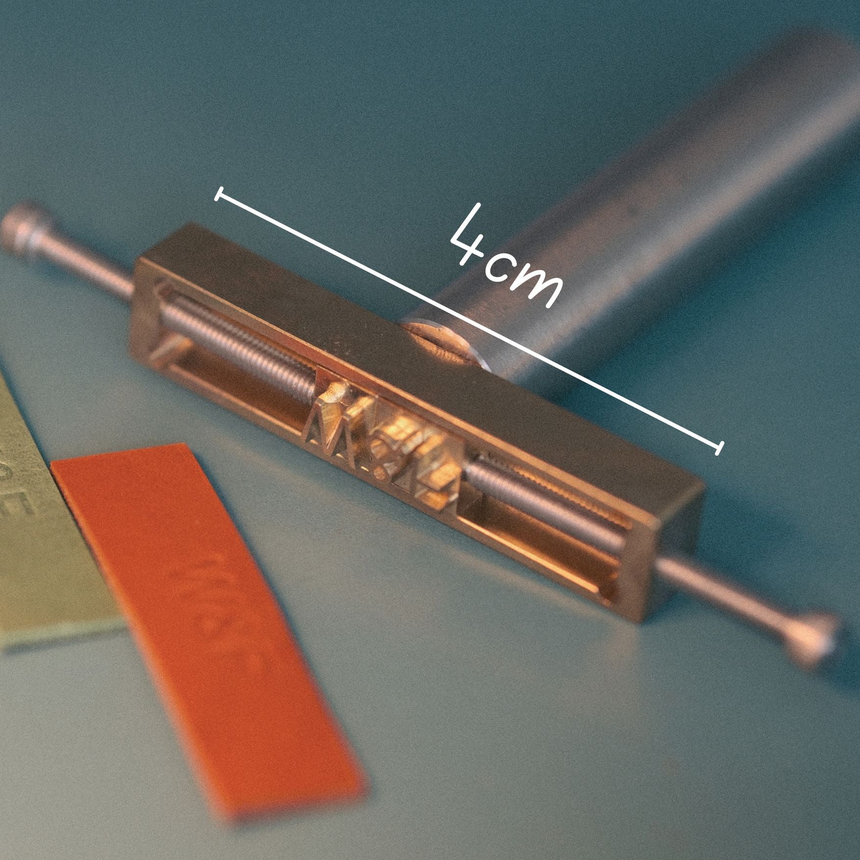 Manual Brass Stamp Tool – Customizable, Single & Multi-Line