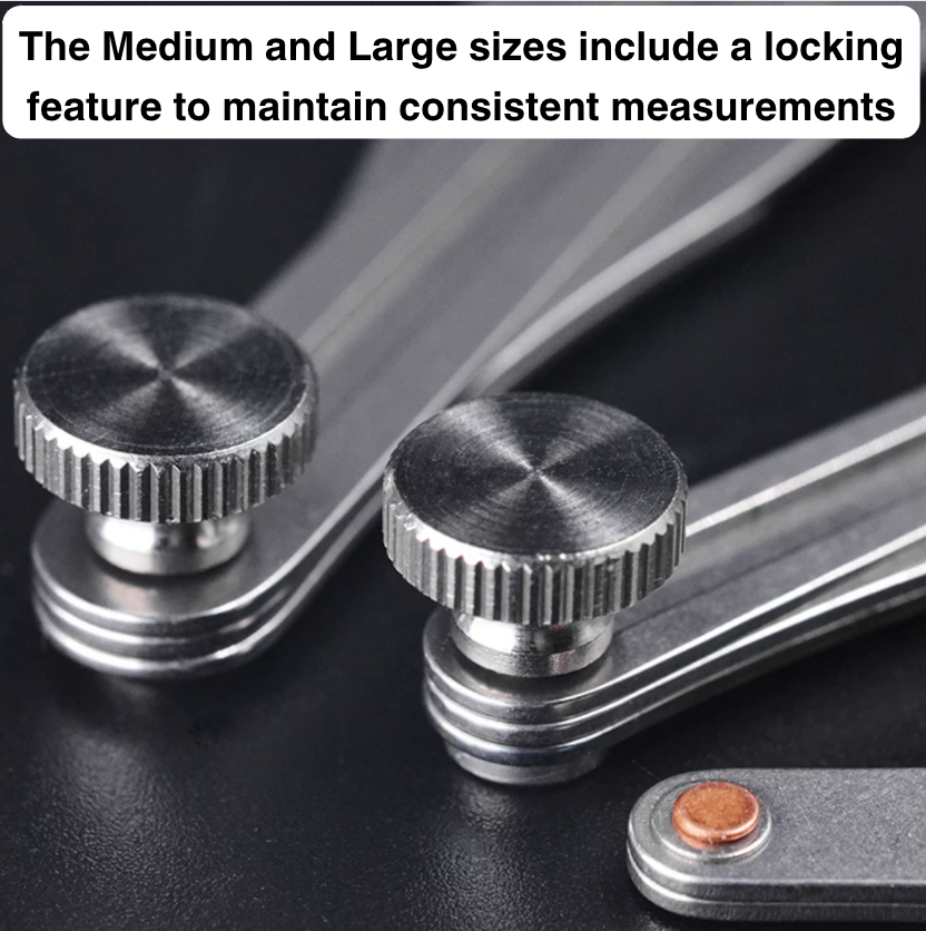 3-Piece Quick Mark Equally Spacing Divider Ruler