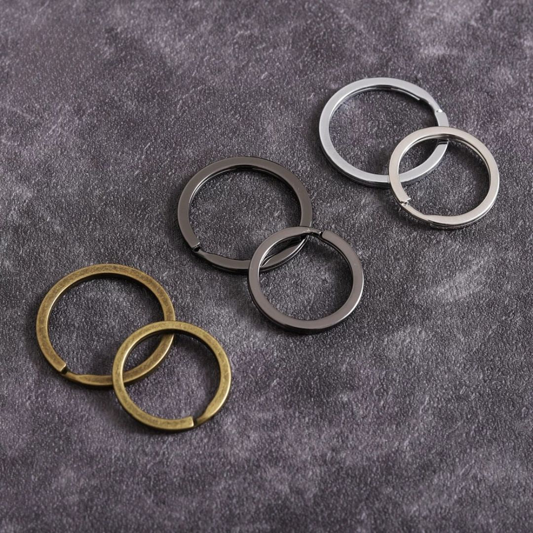 Keychain Cutting Die with Cutting Position - Japanese Blade; Vintage Buckle; Ring