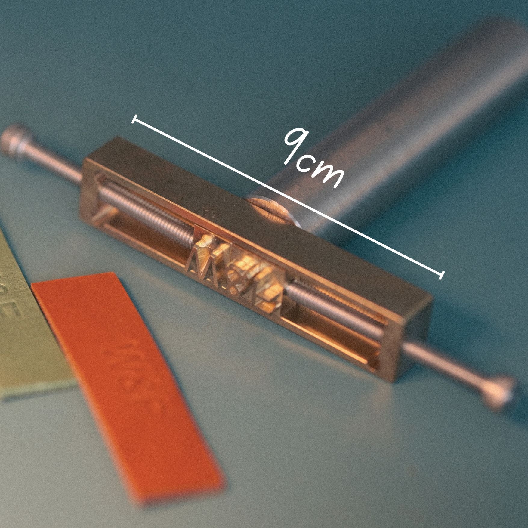 Manual Brass Stamp Tool – Customizable, Single & Multi-Line