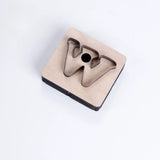 Alphabet Leather Cutting Die Set – 26 Letters for Keychains & Notebook Inlays