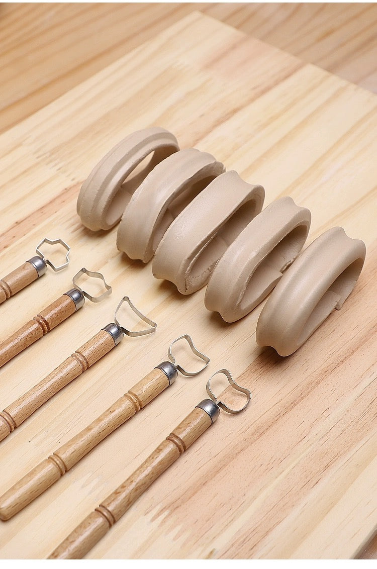 Essential Clay Sculpting Knife Set: 5-Piece Collection
