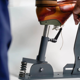 Upgrade your shoe crafting with our Adjustable Desktop Shoe Lasting Machine. Durable, flexible, and easy to use, it allows precise molding and surface protection with movable shoe head support. Securely fix it to any table for stable use. Perfect for professional shoemakers and DIY leather enthusiasts. Watch the demo now!