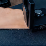 Achieve straighter, more consistent stitching holes with this adjustable leather pricking iron guide. Featuring 90° vertical alignment, precise edge spacing and a durable CNC machined aluminium body with a black anodised finish. Reduce wobble and improve accuracy. Explore at CÍ OFFICIAL.