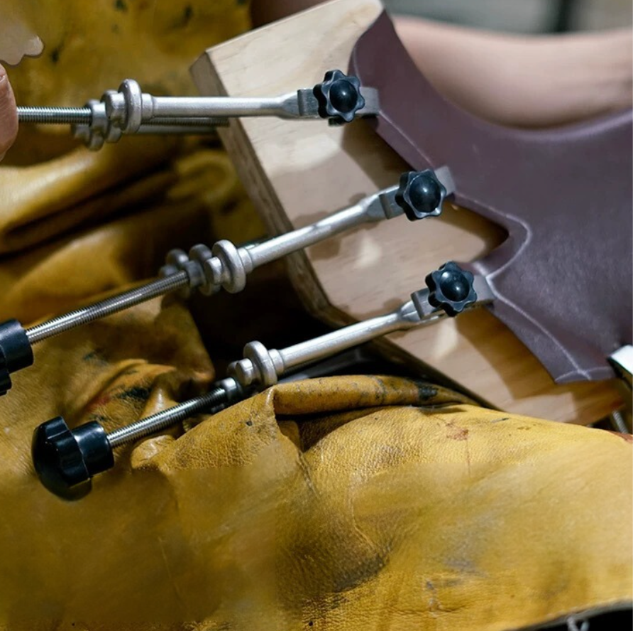 Adjustable Shoemaker Upper Shaping Clamp - Ideal for Handmade Chelsea Boots and High-Tops