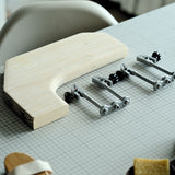 Adjustable Shoemaker Upper Shaping Clamp - Ideal for Handmade Chelsea Boots and High-Tops