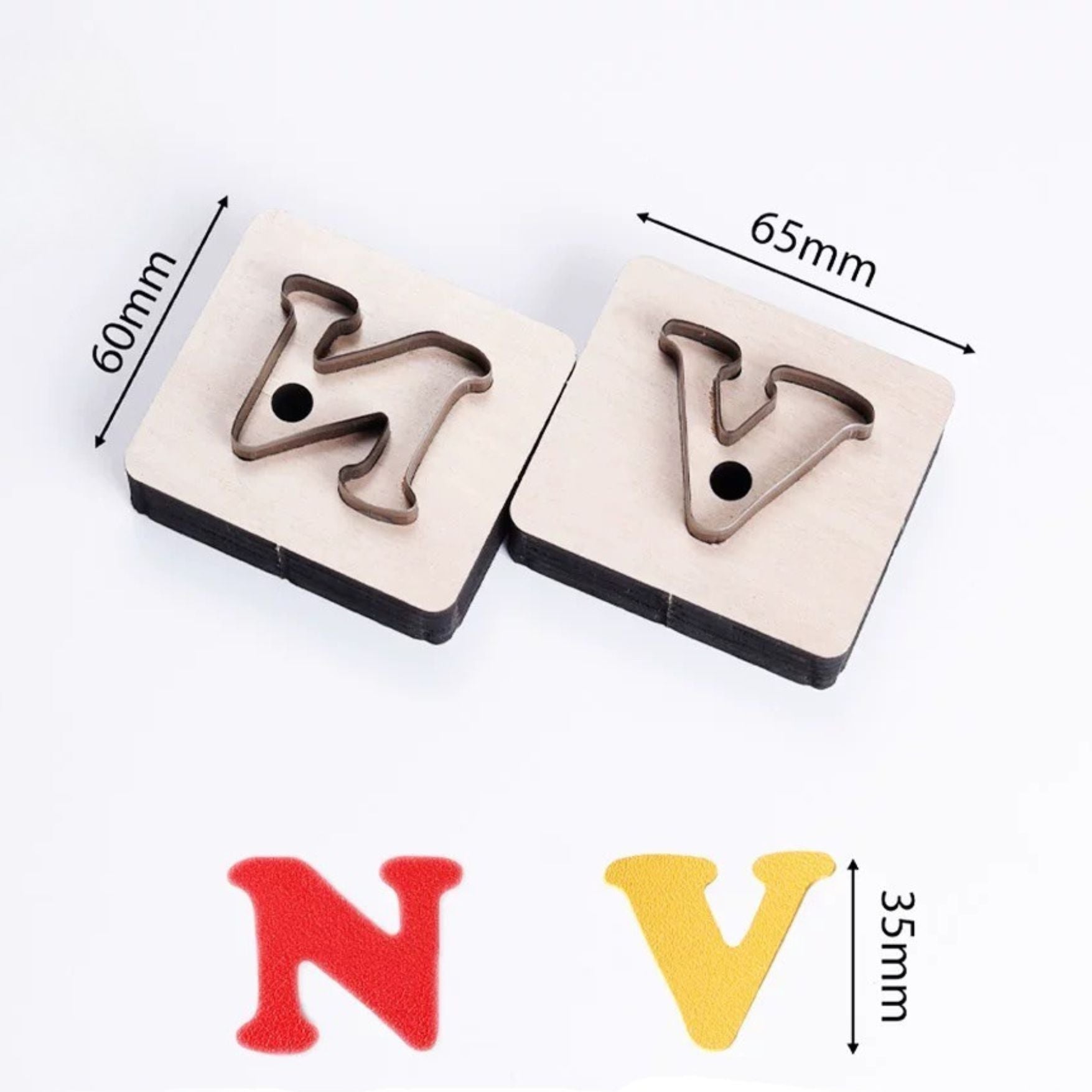 Create personalized leathercraft with this 26-letter alphabet cutting die set. Made from premium Japanese steel, it’s sharp, durable, and easy to use for keychains, notebook inlays, charms, and more. Perfect for hobbyists and pros—get yours today!