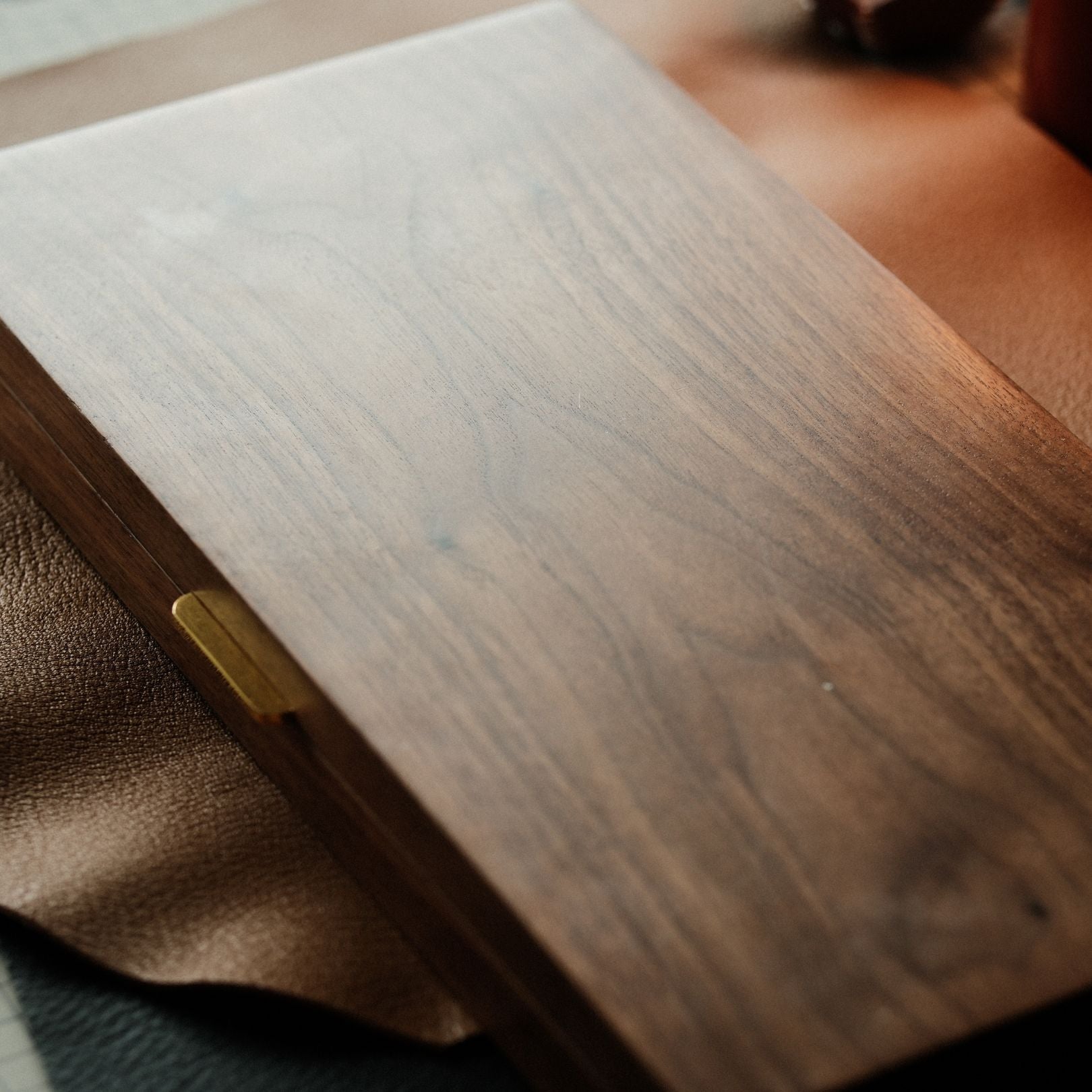 Black Walnut Organizer Box for Punches & Pricking Irons (11-Slot)