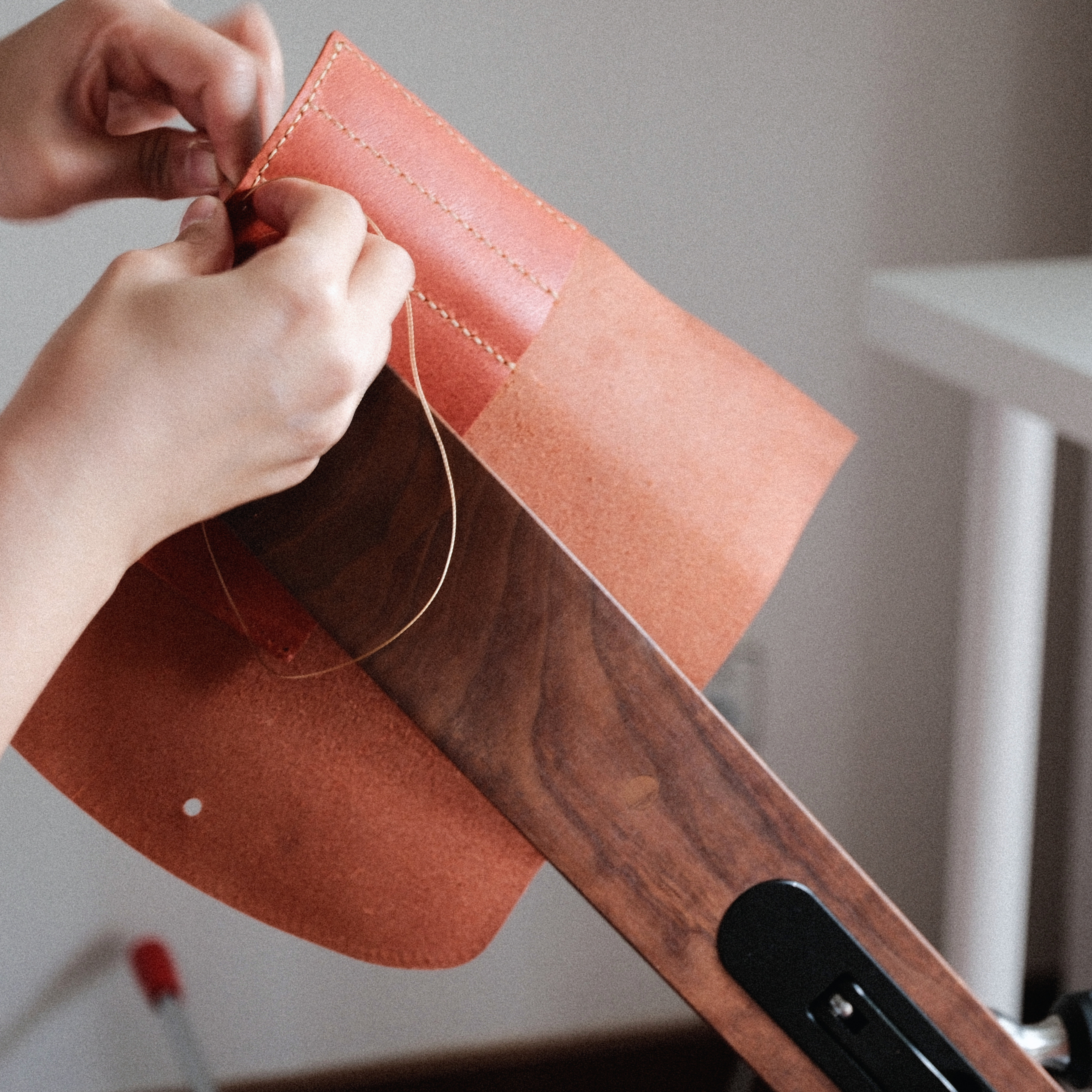 Pencil Roll Leather Cutting Die with Stitching Holes | Japanese Steel Blade | Customisable
