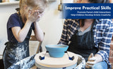 Sturdy Pottery Turntable Clamp with Easy Centering and Secure Hold for Diverse Ceramic Repairs