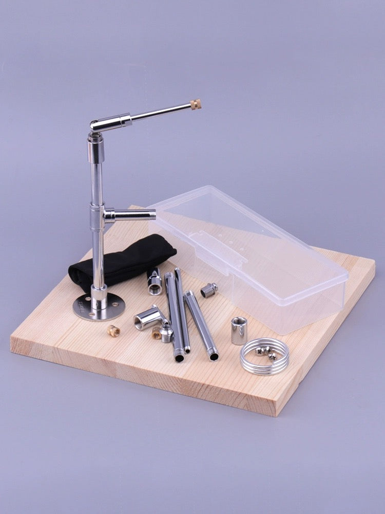 Clay Sculpture Stand, Wooden Base+Box Set