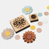 Introducing our newly developed Sunflower Leathercraft Accessory Cutting Die, perfect for creating unique sunflower or daisy-shaped leather embellishments.