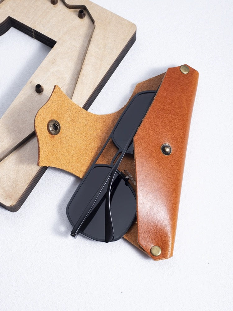 Eyeglasses Holder Case Cover Pouch Leather Cutting Die