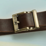 Celebrate the 10th anniversary of FC, a renowned original belt buckle workshop with an outstanding industry reputation, with this limited edition FC 6th Generation Brass Belt Buckle. Expertly crafted for those who appreciate high-quality, handcrafted accessories, this buckle is available in two sizes to perfectly match your belt width. Designed with intricate curves and angles, this buckle offers a dynamic, visually appealing aesthetic, while its solid brass construction ensures durability and timeless styl