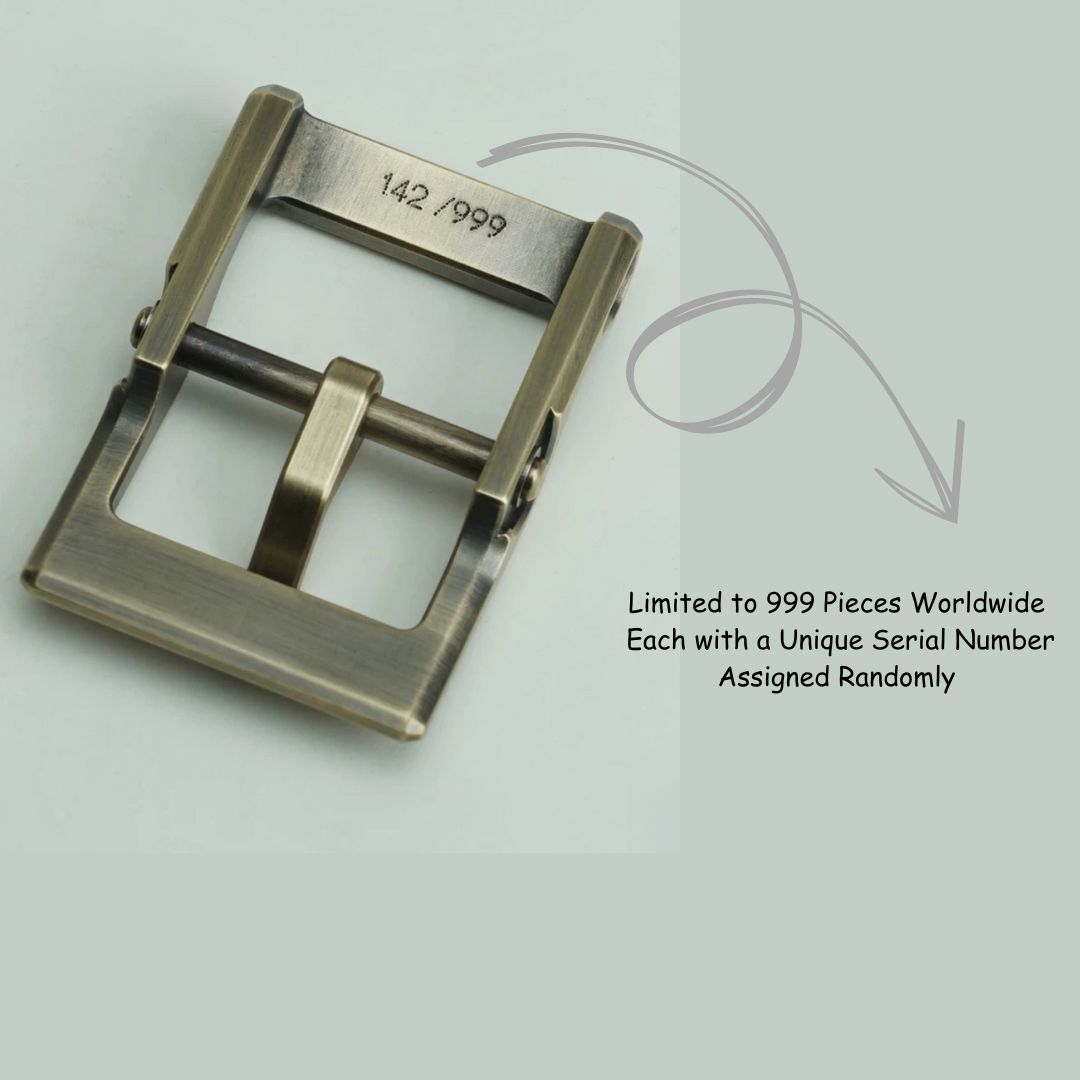 FC 6th Generation Brass Belt Buckle, Limited Edition