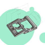 FC 6th Generation Brass Belt Buckle, Limited Edition