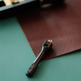 anDeer brogue punch with 3, 5, or 8 holes for curves, straight lines, and longer runs. Sharp DC53 steel, better chip removal, and replaceable heads for easy maintenance. Great for leather shoe and brogue detailing. Upgrade your leathercraft tools today.