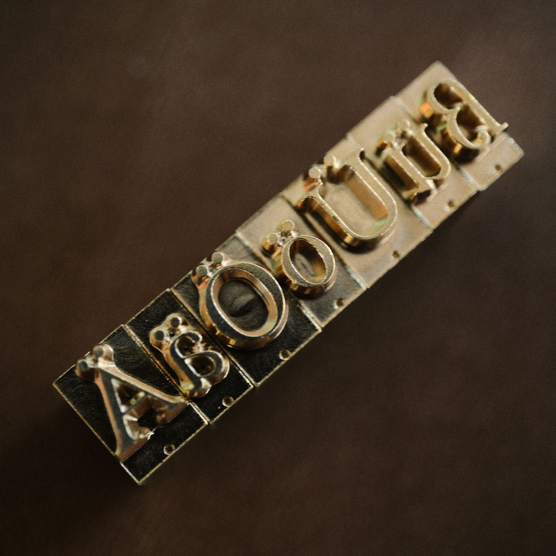 German Add-on for Large Font Brass Leather Stamping Set. Includes Ä, ä, Ö, ö, Ü, ü and ß for leather stamping, hot foil embossing, German words, names, and personalized initials with special characters.