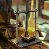 This versatile tool is specifically crafted for pressing rubber and cowhide heels, making it ideal for shoemakers and leathercraft enthusiasts who want to create professional-quality heels without the need for bulky machinery. It delivers uniform, reliable pressure, ensuring a strong, durable bond with no glue separation.