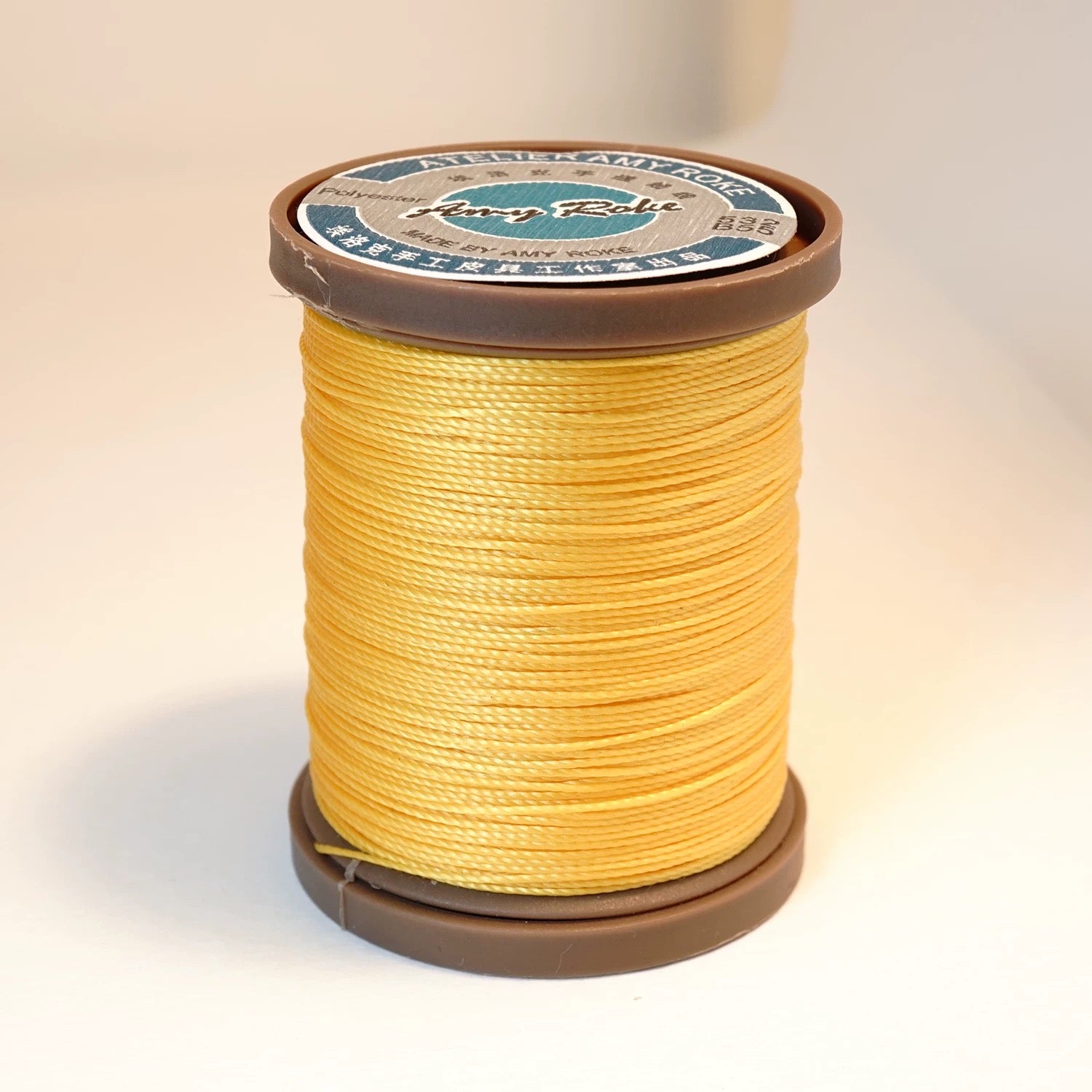 Amy Roke 0.65mm Polyester Waxed Thread for Hand Stitching Leather (Burnable 432)