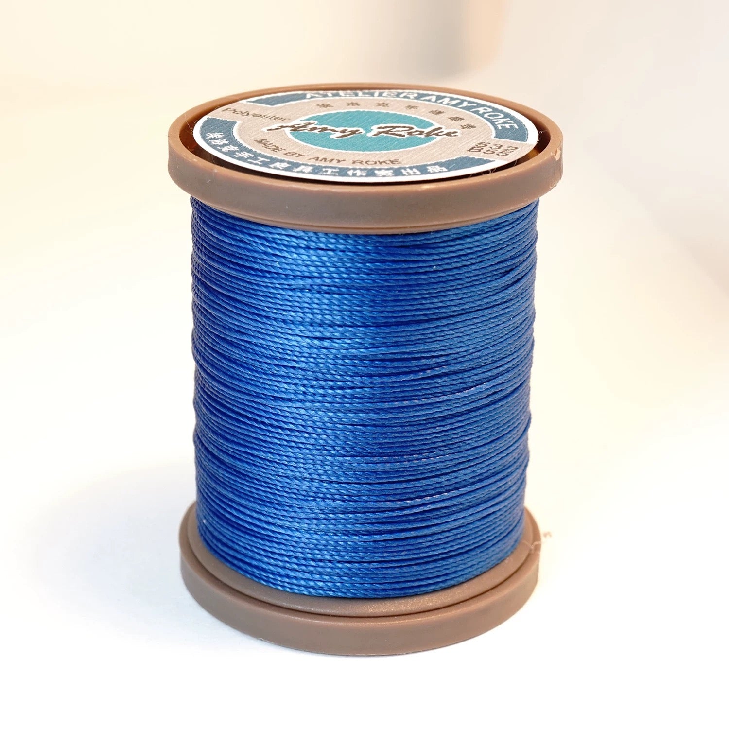 Amy Roke 0.65mm Polyester Waxed Thread for Hand Stitching Leather (Burnable 432)