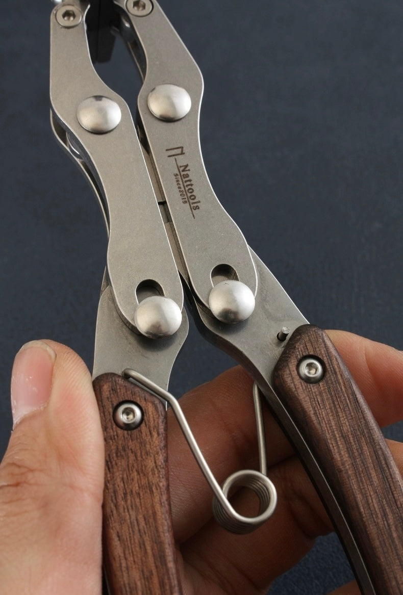 Portable Steel Handmade Cutting Side Snips Reusable Parallel Plier Hand Pliers
