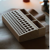 Designed with practicality in mind, our Leather Craft Tool Holder keeps your tools accessible and organized. It’s an essential accessory for leather crafting, ensuring your tools are neatly arranged and within easy reach, enhancing your crafting efficiency.