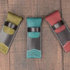 Leather Pen Case Craft Template - Pre-cut Kraft Paper Pattern with Stitching Guides