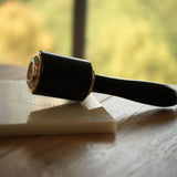Leathercraft mallet hammer with PP and PA66 nylon head options for punching, carving, die work, and general bench use. Choose from Small PP, Large PA66, or Large T-Shape PA66 styles with a zitan (premium rosewood) handle. Find the right hammer for your workflow.