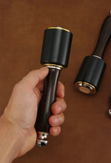 Leathercraft mallet hammer with PP and PA66 nylon head options for punching, carving, die work, and general bench use. Choose from Small PP, Large PA66, or Large T-Shape PA66 styles with a zitan (premium rosewood) handle. Find the right hammer for your workflow.