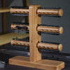 This handcrafted stand is the perfect solution for drying and edging leather straps, designed for both professional leathercraft studios and DIY enthusiasts.