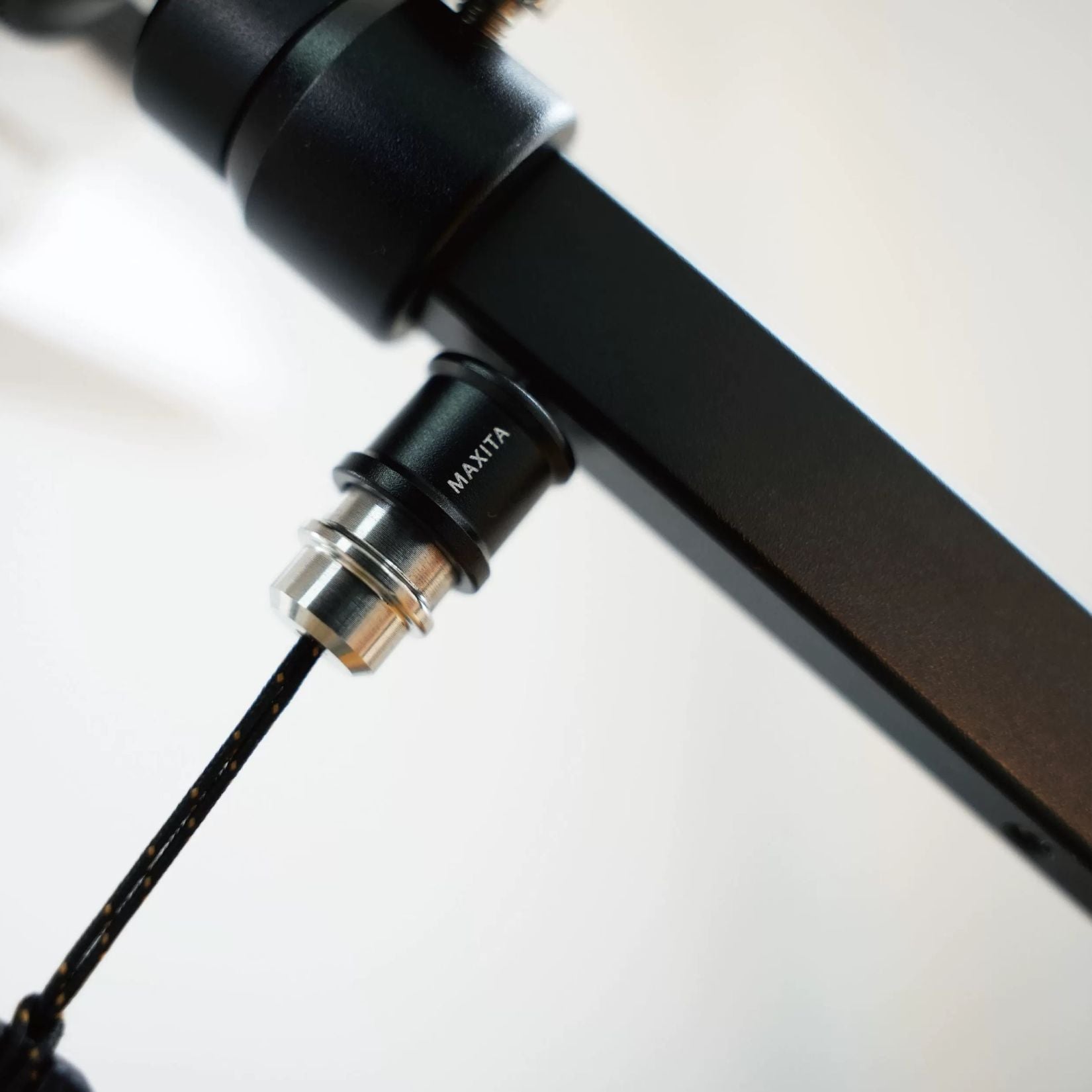 Enhance your Maxita Stitching Pony with a lightweight, adjustable support arm designed for cleaner, smoother stitching. Holds leather, mounts lights or cameras, and features a 1/4" threaded expansion mount. Stable, compact, and built to upgrade your entire leathercraft workflow.