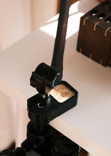 Enhance your Maxita Stitching Pony with a lightweight, adjustable support arm designed for cleaner, smoother stitching. Holds leather, mounts lights or cameras, and features a 1/4" threaded expansion mount. Stable, compact, and built to upgrade your entire leathercraft workflow.