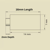 Maxita Leathercraft Hot Foil Stamping Letter Set – Type Stamps for Foil Machines