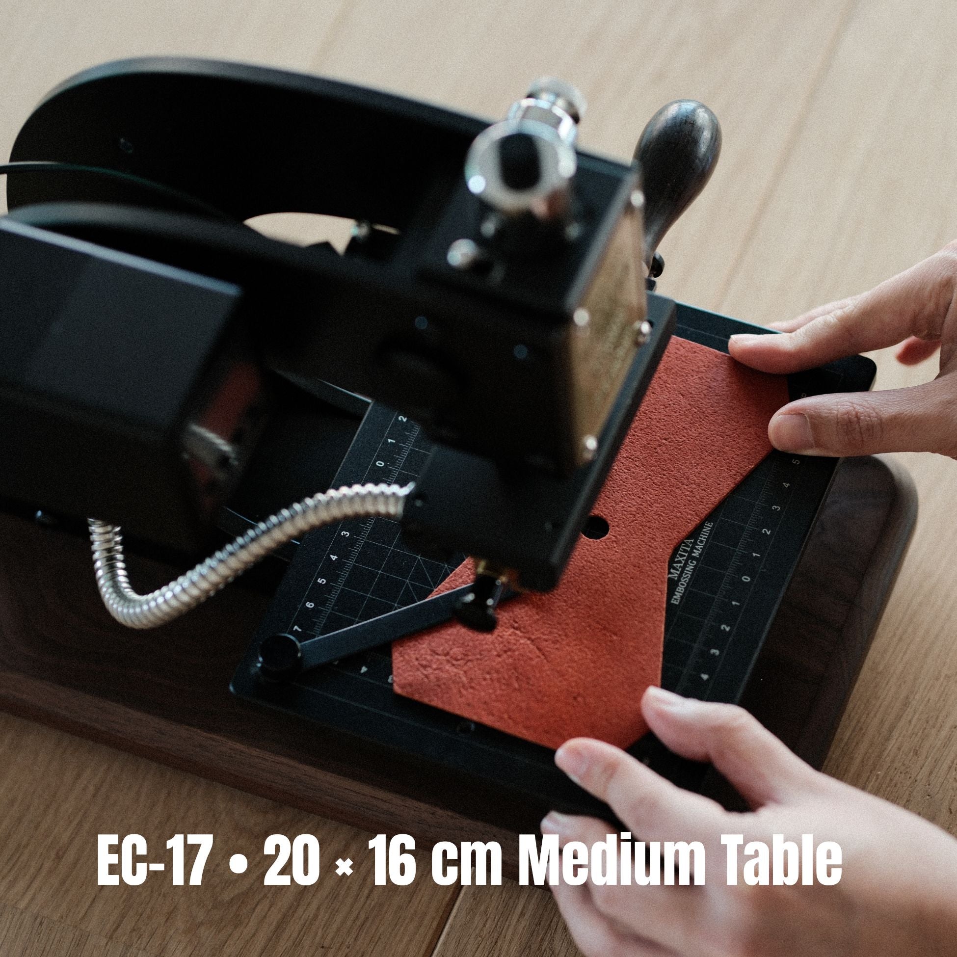 Upgrade your Maxita hot foil machine with a versatile work table for smoother positioning, better support, and easier stamping. Designed to enhance stability and workflow for EC-17 and EC-27 users. Choose the size that fits your setup and upgrade your workspace today.