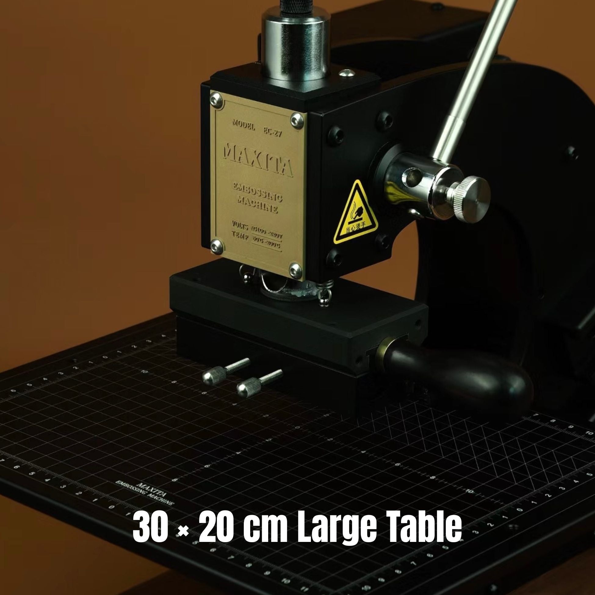Upgrade your Maxita hot foil machine with a versatile work table for smoother positioning, better support, and easier stamping. Designed to enhance stability and workflow for EC-17 and EC-27 users. Choose the size that fits your setup and upgrade your workspace today.