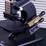 Side rack for Maxita hot foil stamping machines. Easily mounts on either side to store up to 2 holders per machine—keeping your tools organized and within reach. Upgrade your workspace for faster, smoother stamping. Order now.
