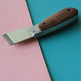 Japanese-Style Leather Cutting Knife