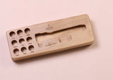 YORKSHINE Precision Hole Punch Set with Wooden Base