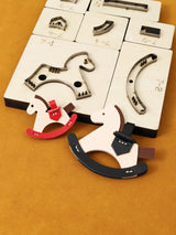 Pony Keychain and Bag Charm Cutting Die