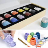 Underglaze Set, 12 Colors, Watercolor/ DIY Glaze