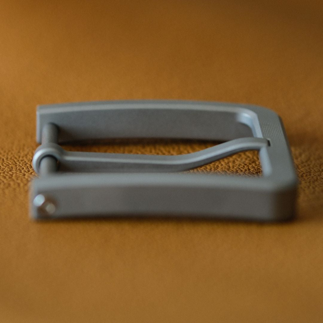Made from pure titanium, this buckle is incredibly lightweight, durable, and hypoallergenic—perfect for those seeking both style and comfort.
