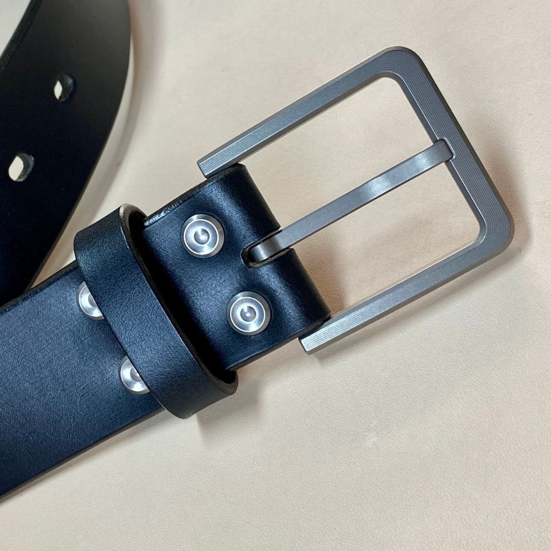 Made from pure titanium, this buckle is incredibly lightweight, durable, and hypoallergenic—perfect for those seeking both style and comfort.