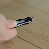 The QiANYU Retro Stainless Steel Craft Knife features a solid 2Cr13 body, HRC 50+ hardness, and a steady, no-wobble design. Ships with a 30° blade pre-installed. Durable, comfortable, and made for precise cutting. Choose your finish and elevate your craft today.