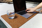 Unique Colorful Felt & Leather Desk Mat
