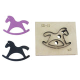 Create festive leather ornaments and charms with this Christmas Animal Cutting Die Set. Sharp Japanese steel blades and a sturdy wooden base ensure clean, precise cuts. Easy to use and built to last. Perfect for holiday crafts—shop now for your Christmas projects!