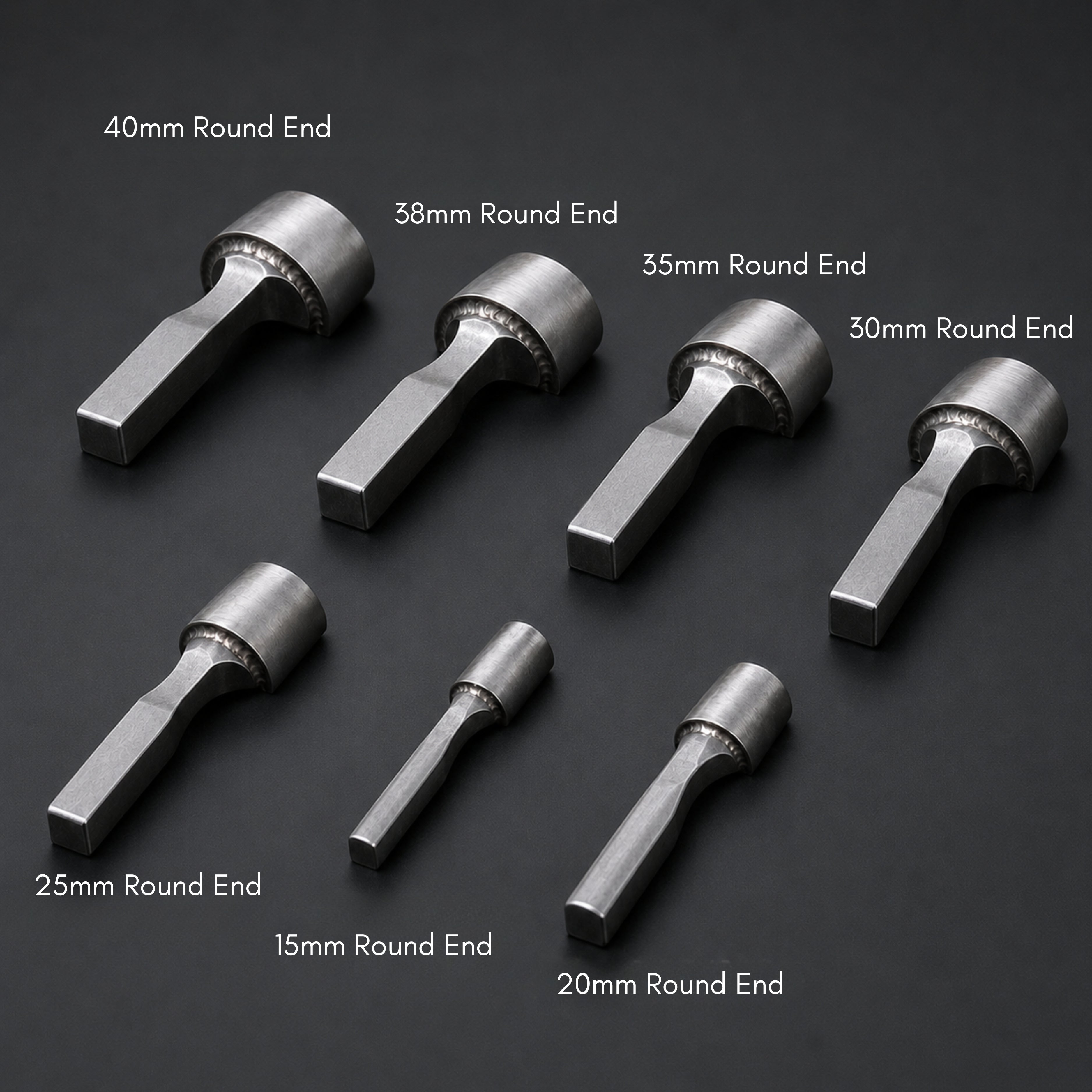 CÍ DC53 Leather Belt End Punch Made-to-order strap end punch for clean, consistent belt tips