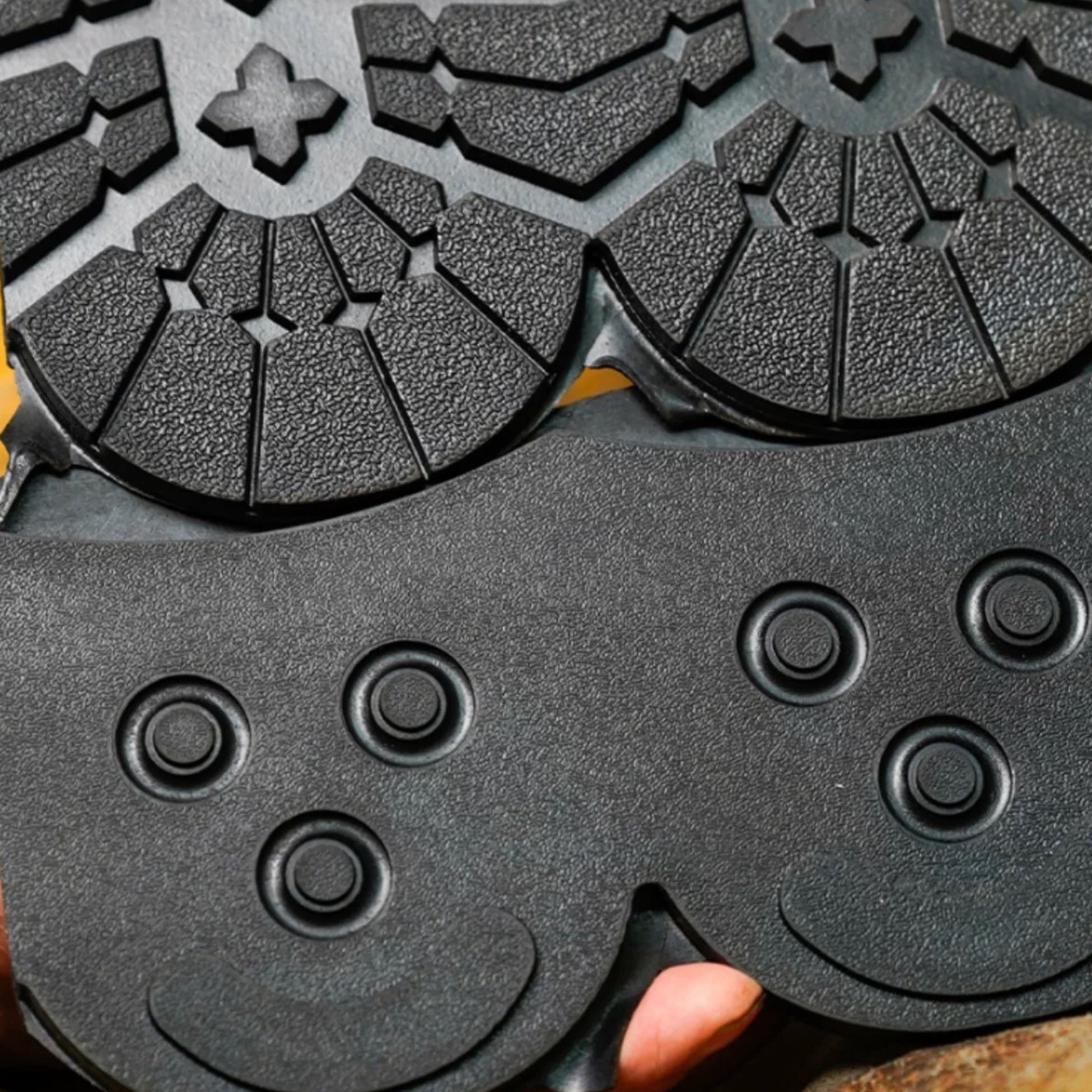 Rubber Heel & Half Sole Repair Pads – Anti-Slip Shoe Replacement Set