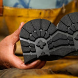 Durable rubber heel and half sole pads for shoe repair. Anti-slip, wear-resistant, heat and oil resistant with 3D textured design for better grip and stability. Ideal for replacing or reinforcing worn heels and soles. Restore traction and comfort—perfect for everyday shoe repair.
